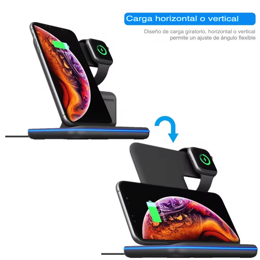 3 in 1 Wireless Charging Base