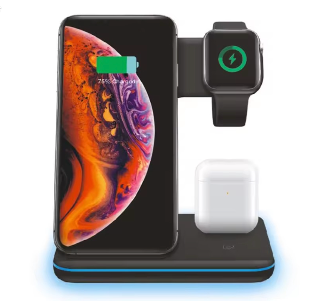 3 in 1 Wireless Charging Base