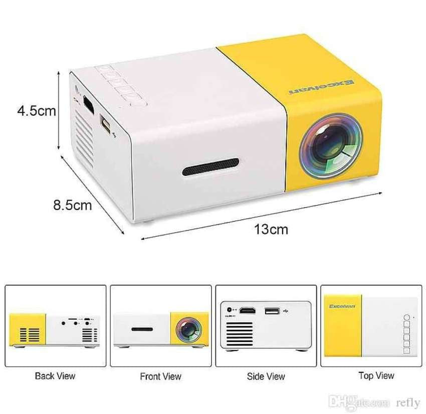 Yellow Led Portable Projector