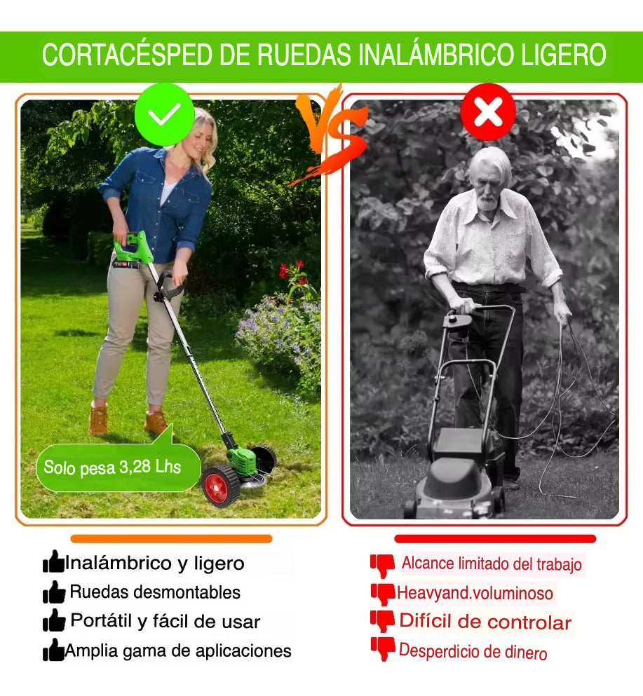 Rechargeable Scythe 48v With Wheels