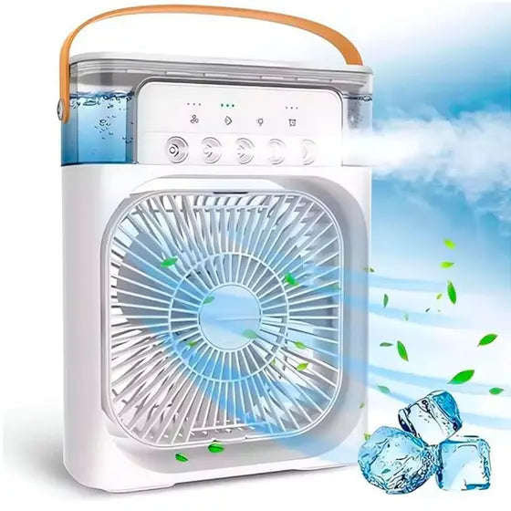 Ventilador Humidificador de Agua Portatil